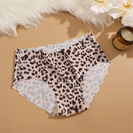 3Pcs Seamless Women's Panties S-XXL Sexy Butterfly Briefs Fashion Leopard Heart Breathable Female Comfortable Cozy Sexy Lingerie