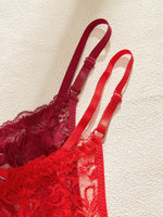 10Pcs/Set Lace Women Panties Low-Waist Sexy Hollow Out G-String Elastic Adjustable Waistband Sexy Lingerie Women's Underwear