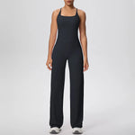 Yoga Set 2PCS Women Tracksuit Nude Feeling Workout Sets Gym Clothes Push Up Fitness Running Sportswear Sport Vest Leggings Suit