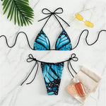 Sexy 4 Colors Printed Halter Padded Bikini Female Swimsuit Women Swimwear Two-pieces Bikini set Bather Bathing Suit Swim K4910