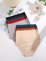 Women Seamless Briefs High Waist Butt Lifter Women's Shapewear Maillard Sexy Tummy Control Belly Shaping Lingerie Female Panty