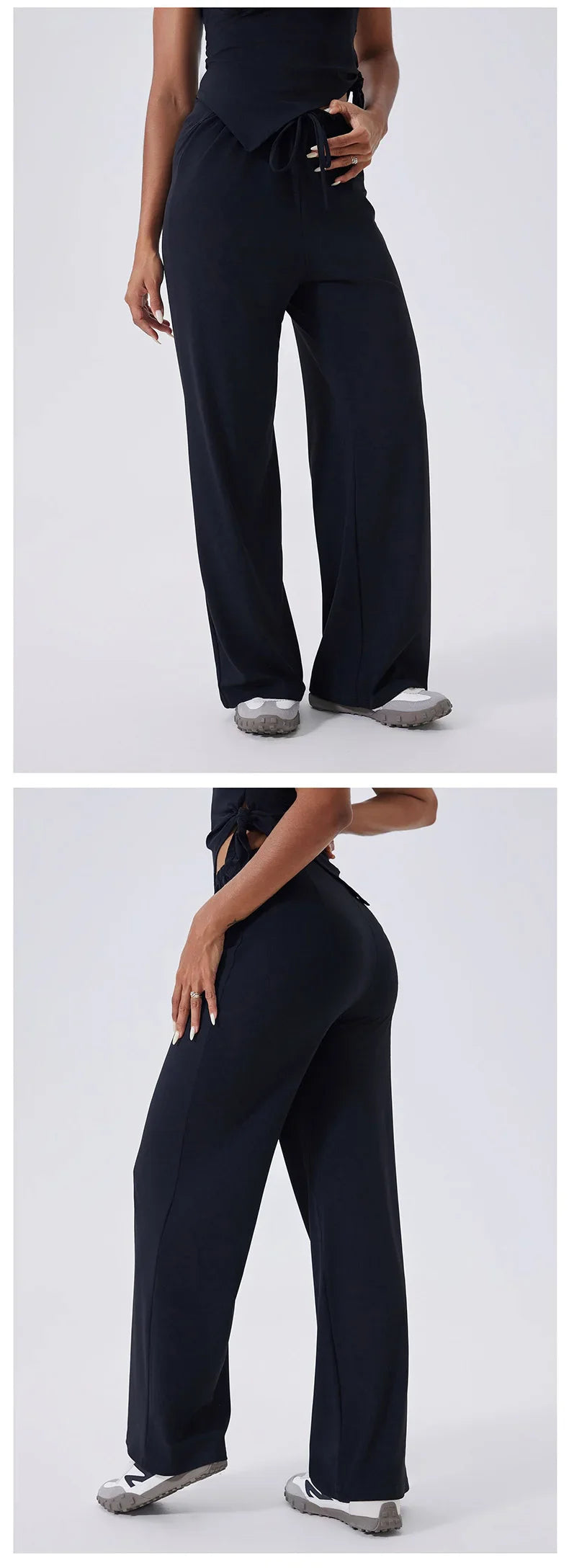 Yoga Set Sports Outfits Women Clothes Fitness Tracksuit Gym Loose straight-leg pants Workout Female Bra New Yoga Suit Sportswear