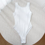 2026 Women One Piece Swimsuit Sexy Swimwear Female Solid Push Up Thong Bather Bathing Suit Monokini Brazilian Swimming Suits
