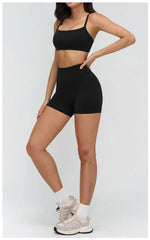 Yoga Clothes Set 2PCS Gym Crop Top Women Outfits Sports Bra High Waist Legging Fitness Suit Running Workout Tracksuit Sportswear