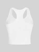 3 Piece Yoga Vest Women Gym Sports Racerback Crop Tops Seamless Streetwear Rib Knit Workout BreathableTank Top Female
