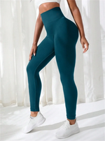 Women Pants Gym Yoga Seamless Sports Clothes Stretchy High Waist Athletic Exercise Fitness Leggings