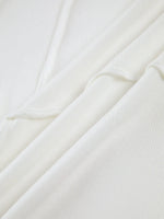 Women's Casual Rib-Knit Solid Color Long Sleeve T-Shirt Visible Stitching Slim Fit O-Neck Comfort Top Spring/Fall