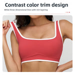 Sports Bra Top Push Up Fitness Yoga Bra Women Workout Underwear Sport Tops Women Breathable Running Vest Bralette Gym Bras
