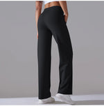New Yoga Straight Leg Sweatpants Straight Leg Women's Loose Tracksuit Pants Wide Leg Outdoor Gym Running Casual Tracksuit Pants