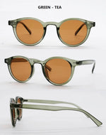 Vintage Rice Nail Round Sunglasses Men Women Brand Hawksbill Blue Shades Eyewear Female Brand Design Sun Glasses Men oculos