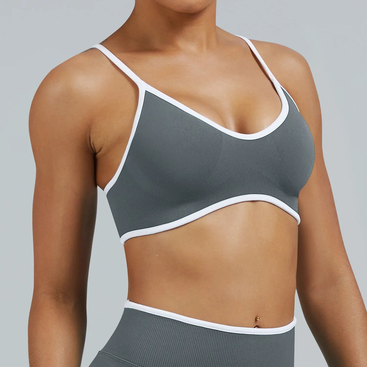 High Strength Sports Bra Seamless Yoga Top Women Fitness Gym Active Wear Back Cross Workout Push-up Fitness Running Underwear