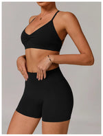 Gym Underwear Women Sport Bras Sports Bra Anti-sweat Breathable Yoga Bra Shockproof Crop Top Fitness Top Push Up Workout Tops