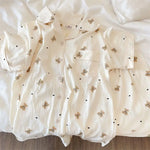 Thin Cotton Women's Short-sleeved Pajamas Set Summer Cute and Casual Sweet and Girly Thin Home Wear Set Sausage Dog Sleepwear