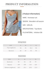 Summer New Style Sexy Backless Camisole Dress Women’s Faux Silk Ice Silk Nightgown, Comfortable & Breathable
