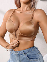 Elegant Sexy Deep Plunge Push-Up women's bra Fashion soft solid Invisible underwire bra for Backless Dresses & Camisoles