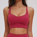 High Strength Sports Bra Women Gym Top Running Back Cross Yoga Bra Breathable Sports Underwear Women Fitness Workout Top Women