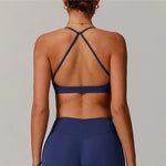 Gym Underwear Women Sport Bras Sports Bra Anti-sweat Breathable Yoga Bra Shockproof Crop Top Fitness Top Push Up Workout Tops