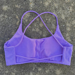 Solid Color Tight Comprehensive Training Women Fitness Bra Cross Back Yoga Underwear Gym Sport Top Hollow Back Push Up Chest Pad