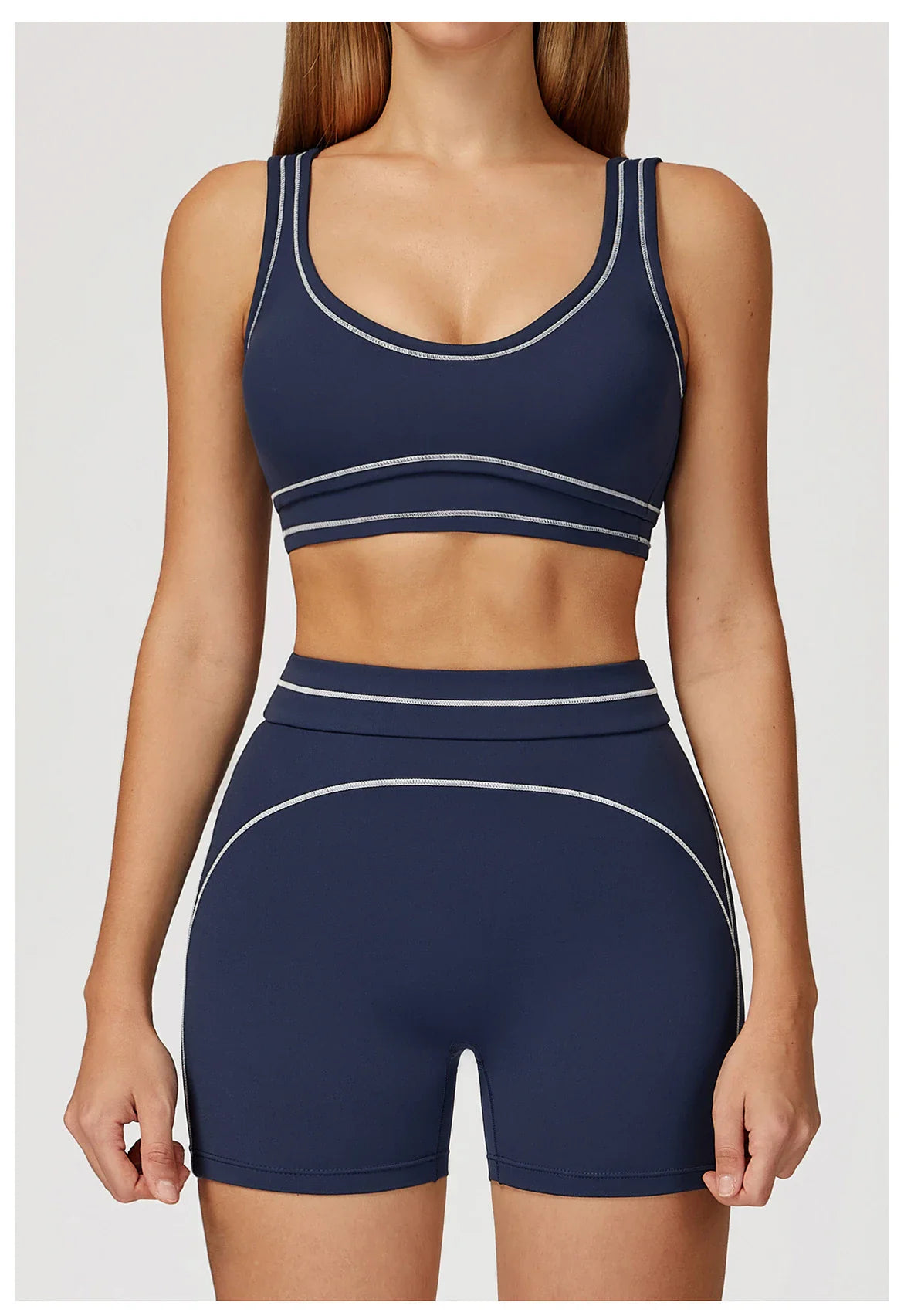 Women Shockproof Sports Bra Gym Fitness Running Yoga Vest Female Integrated Pilates Training Workout Breathable Sports Underwear