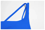 Summer Shockproof Sport Bra Women's Beautiful Back Gym Sports Underwear Women Oblique Shoulder Straps Running Fitness Yoga Bra
