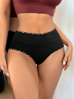 1PCS Women High Waist Seamless Panties Tummy Control Briefs Soft Breathable Solid Basic Underwear Ladies Lingerie S-XXL