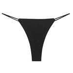 Women Panties G String Sexy Thong Seamless Underwear Ice Silk T Back Butterfly Briefs Girls Low Waist Lingerie Plus Size S-XL