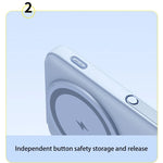 OnePlus Power Bank 200000mAh Portable Auxiliary Spare External Magnetic Battery Pack Wireless Charger For iPhone Xiaomi