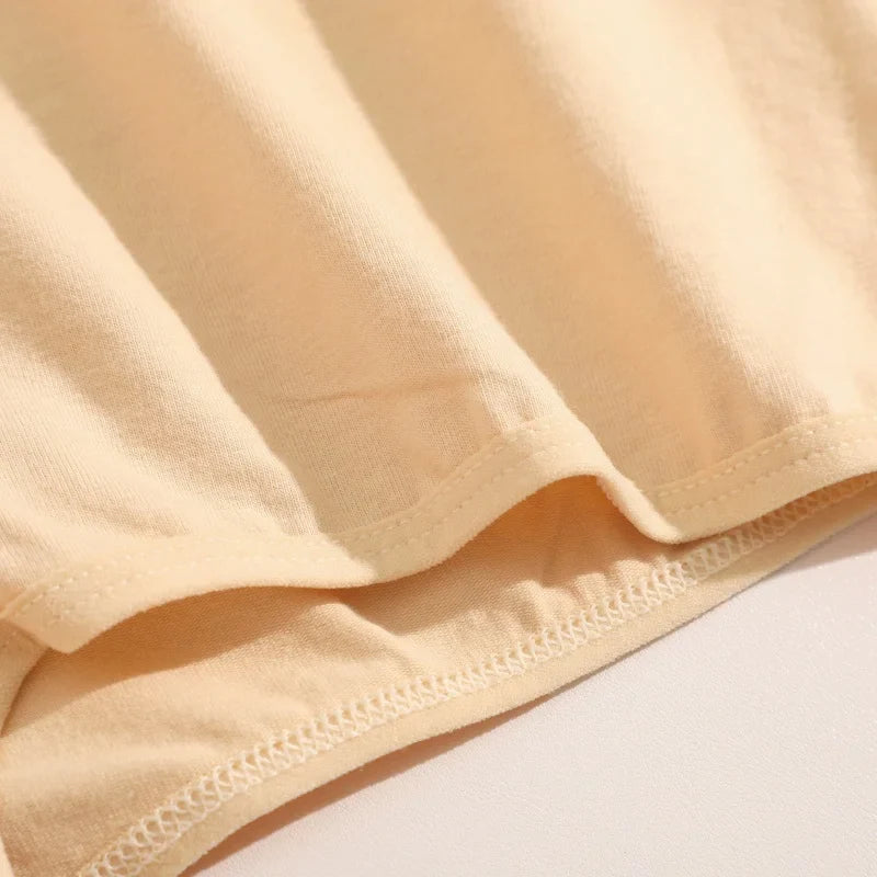 3PCS/SET Women Panties Cotton Seamless High waist Boxer shorts Female Solid Color Briefs Cozy Lingerie Intimate Underpants XS-XL