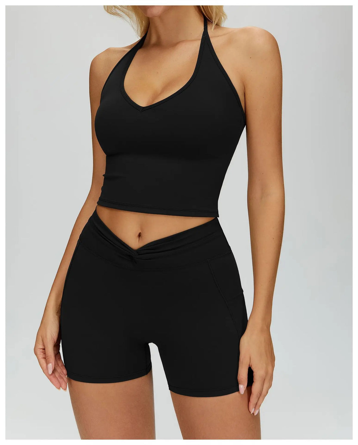 Sexy Gym Top Women Sports Bra Running Hanging Neck Yoga Bra Breathable Sports Underwear Women Fitness Bra Workout Top Women