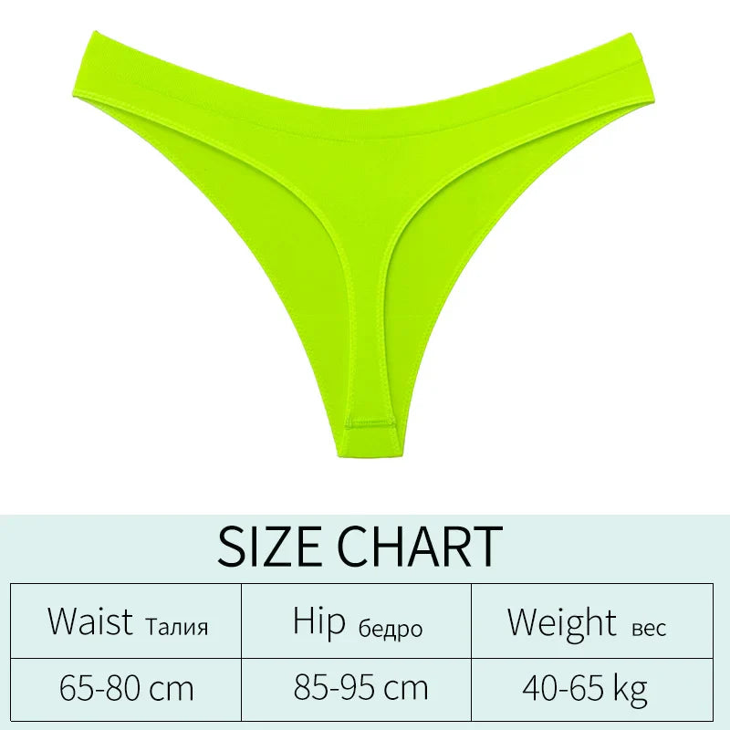 Low Waist Sexy Thong Women Panties G String Seamless Panties Underwear Sports Candy Color Yoga Girls Briefs Femlae Lingerie