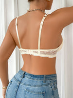 Sexy Women's Lace cup Bras Lace Splicing double shoulder straps Underwire Bra Push-Up Comfortable Women's Lingerie Bra