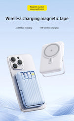 OnePlus Power Bank 200000mAh Portable Auxiliary Spare External Magnetic Battery Pack Wireless Charger For iPhone Xiaomi