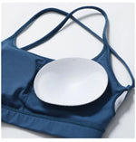 Sexy Cross Sports Bra Gym Top Women Training Running Yoga Bra Stretch Women Sports Underwear Fitness Workout Women Tank Tops
