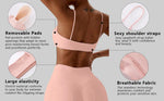 Super soft fabric back cross sports bra fitness top women's high-quality yoga clothes women's fitness running bra fitness yoga b