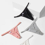 Sports Cotton Sexy Women's Panties Simple Thongs Lingerie Briefs Female Underwear G-Strings Hot T-Back Breathable Underpants