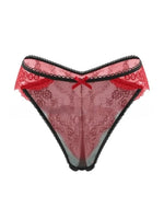 1PCS Sexy Lace Bow Lady Briefs Floral Patchwork Panties Breathable Female Underpants Elegant Lingerie Women Panties Underwear