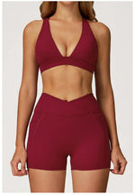 Sexy Gym Top Women Sports Bra Running Back Cross Push Up Yoga Bra Breathable Sports Underwear Women Fitness Workout Top Women