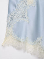 HH Sexy Women Asymmetrical Lace Slip Tops Summer Female Backless Sleeveless Off Shoulder Underwear Tanks Elegant Beach Camisole
