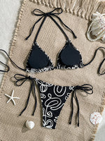 Sexy Pink Lace Micro Bikini 2026 Women Brazilian Push Up Bra Tie Side Thong Swimsuit Beach Holiday Bathing Suit 2 Piece Swimwear