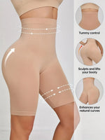 5pcs Ladies High Waist Leggings - Hips/Abdomen Shaping, High-Pressure Transparent. Soft, Comfortable & Tummy Control for Daily