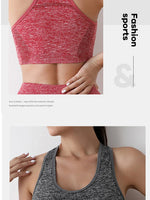 CZGUKE Soutien-gorge Push Up Respirant Pour Femmes, Sous-vêtements De Sport, Course À Pied, Yoga, Fitness