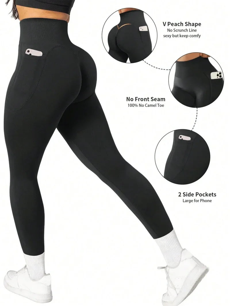 Sexy Scrunch Leggings Push Up Tights Woman Back Gym Sport Women Fitness Legging Butt Lift Yoga Pants