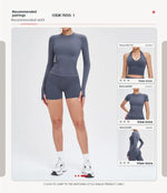 High Waist Shorts Seamless Yoga Shorts Workout Fitness Lift Peach Butt Fitness Tight Gym Running Body Shaper Pants Ribbed Shorts