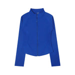 NCLAGEN Woman's Sports Jacket Zip Up Gym Clothes Long Sleeve Workout Seamless Top Speed Activewear Yoga Pilates Running Coats