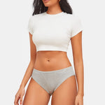 7Pcs/Set Women's Seamless Cotton Briefs Women Panties Solid Color Breathable Underwear Female Low Waist Soft Lingerie S-XXL