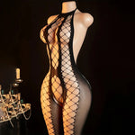 Open Bra Sexy Lingerie Bodysuit Hot Women Crotchless Bodystocking Sexy Fishnet Underwear Erotic Babydoll Porn Tights Nightwear