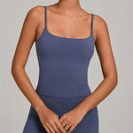 JUREN Shockproof Yoga Vest Running Gym Tank Top Women Fitness Underwear Quick-Dry Workout Bra Female Sports Sleeveless Top Women
