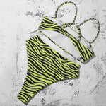 ZTVitality Sexy Bikinis Solid Push Up Bikini 2021 Hot Sale Padded Bra Straps High Waist Swimsuit Female Swimwear Women Biquini