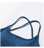 Sexy Cross Sports Bra Gym Top Women Training Running Yoga Bra Stretch Women Sports Underwear Fitness Workout Women Tank Tops