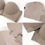 New Front Buckle Underwear Convenient Anti Sagging without Shoulder Strap Women's Bras without Steel Ring Seamless